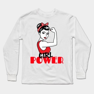 Vintage Girl Power - Strong Empowered Biblical Girls and Women Long Sleeve T-Shirt